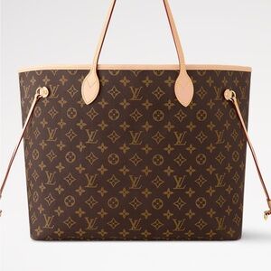 Louis Vuitton Brown Monogram Neverfull GM